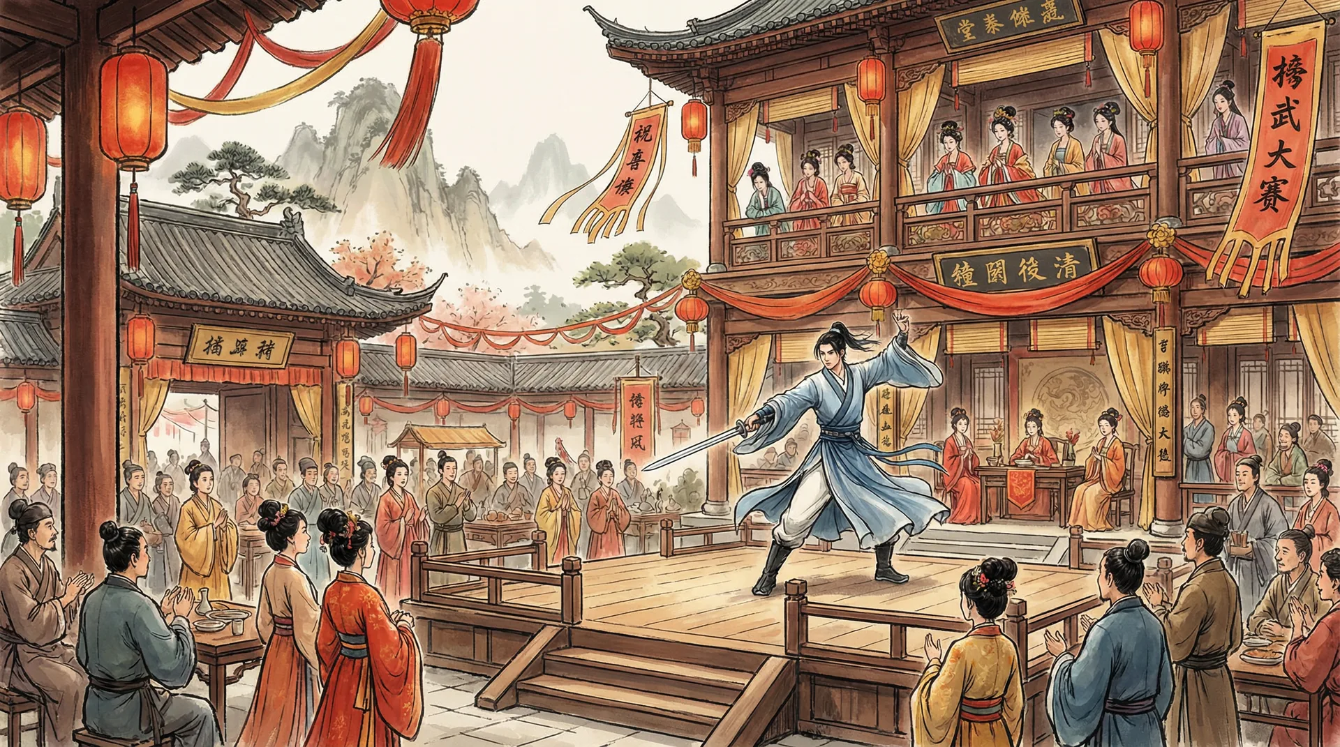 探花 - 武馆邂逅